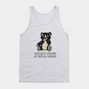 Vaguely aware of social norms Tank Top